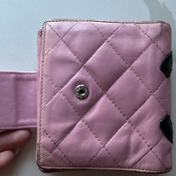 SPECIAL SALE 🔥🔥90’s Vintage Cambon pink bifold wallet - Picture 5 of 10